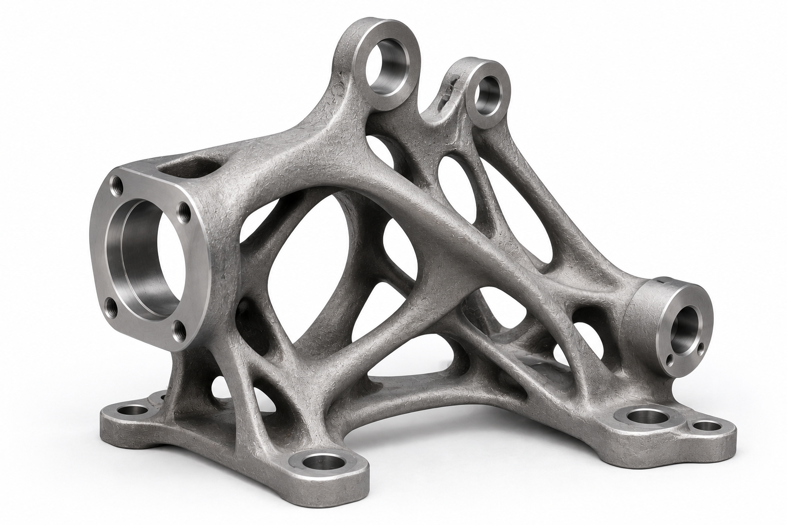 Metal additive manufacturing failure analysis illustrated with a topology optimized 3D printed titanium bracket